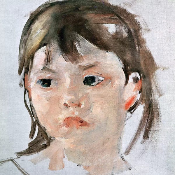 Head Of A Young Girl