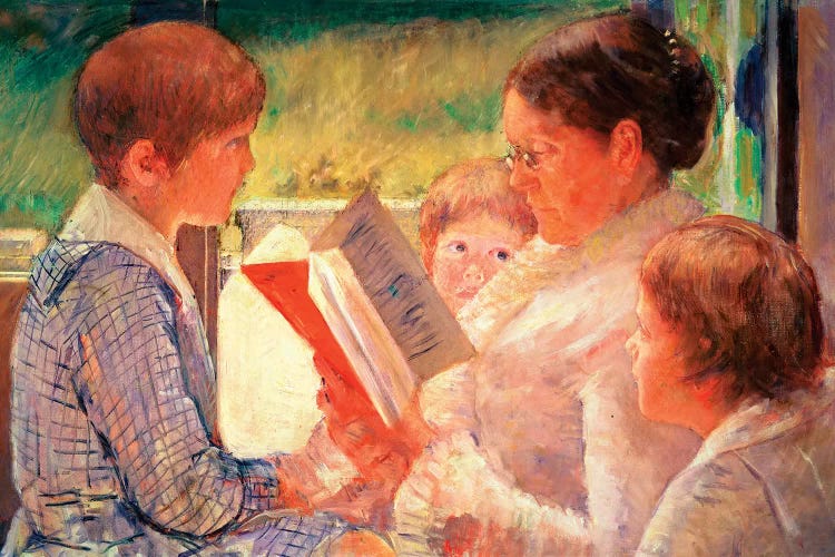 Mrs. Cassatt Reading To Her Grandchildren, 1888