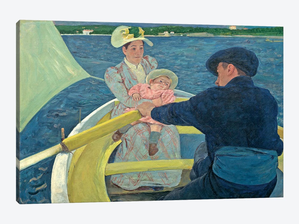 The Boating Party, 1893-94 by Mary Stevenson Cassatt 1-piece Canvas Art Print