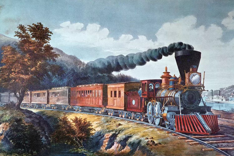 American Express Train, 1864