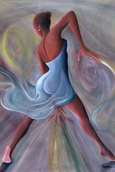 Ikahl Beckford: Blue Dress by Ikahl Beckford