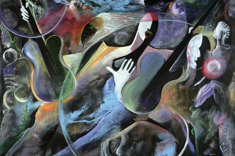 Jammin by Ikahl Beckford wall art