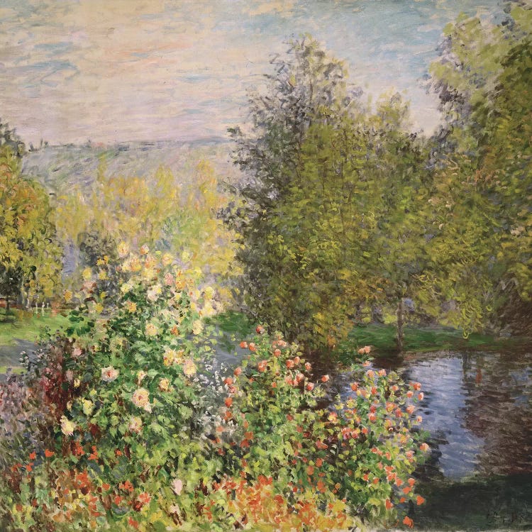 A Corner of the Garden at Montgeron, 1876-7 