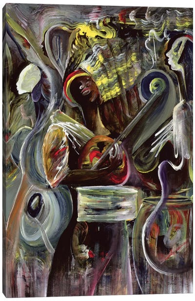 Pearl Jam Canvas Art Print - African Décor
