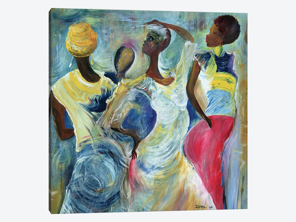 Sister Act by Ikahl Beckford 1-piece Canvas Art Print