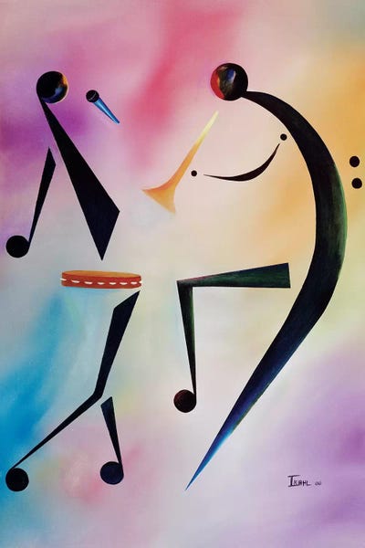 Abstract: Tambourine Jam by Ikahl Beckford