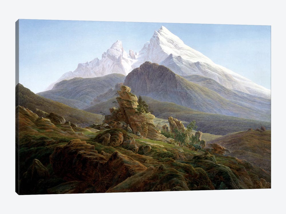 The Watzmann by Caspar David Friedrich 1-piece Art Print