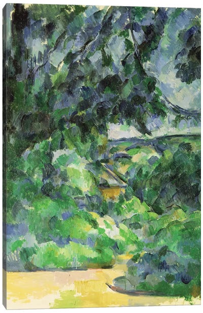 Blue Landscape, c.1903  Canvas Art Print - Post-Impressionism Art