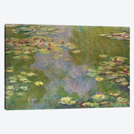 Water Lilies, 1919 Canvas Print #BMN7007} by Claude Monet Art Print