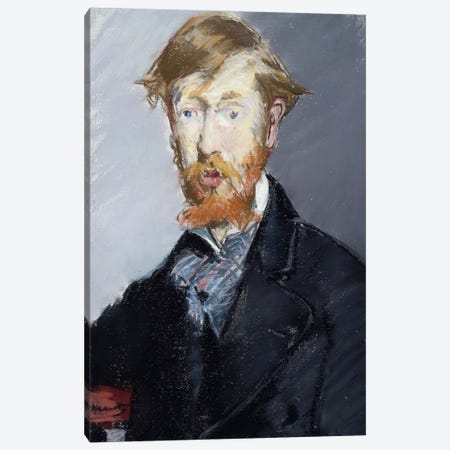 George Moore, 1879 Canvas Print #BMN7019} by Edouard Manet Canvas Print