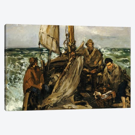 The Workers Of The Sea, 1873 Canvas Print #BMN7032} by Edouard Manet Art Print