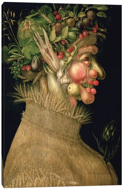Summer, 1563 Canvas Art Print - Vegetable Art