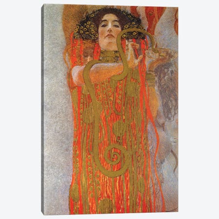 Hygieia, 1900-07 Canvas Print #BMN7081} by Gustav Klimt Canvas Artwork