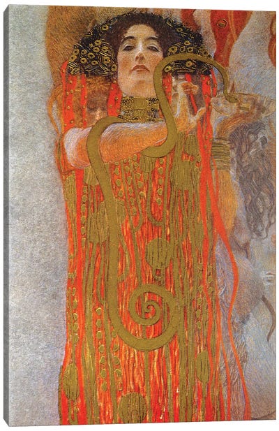 Hygieia, 1900-07 Canvas Art Print - All Things Klimt