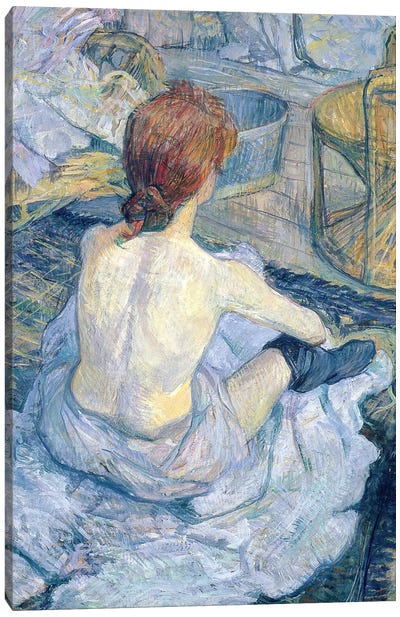 Woman At Her Toilet, 1896 Canvas Art Print
