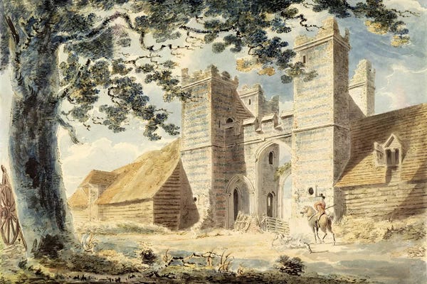 J.M.W. Turner: Dent de Lion, Margate, c.1791 by J.M.W. Turner