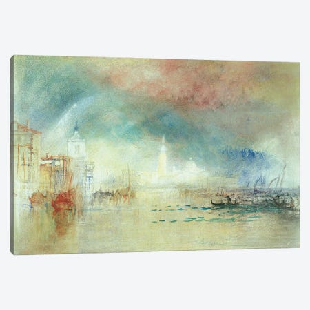 View Of Venice From La Giudecca Canvas Print #BMN7117} by J.M.W. Turner Canvas Art Print
