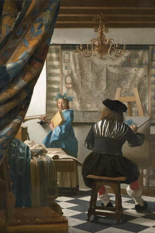 The Art Of Painting (Painter In His Studio), c.1665-66