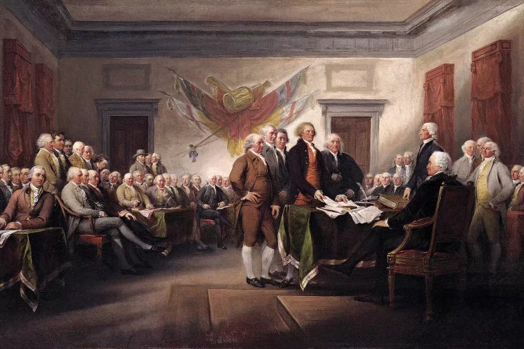 Declaration Of Independence, c.1817 (Yale University Art Gallery)