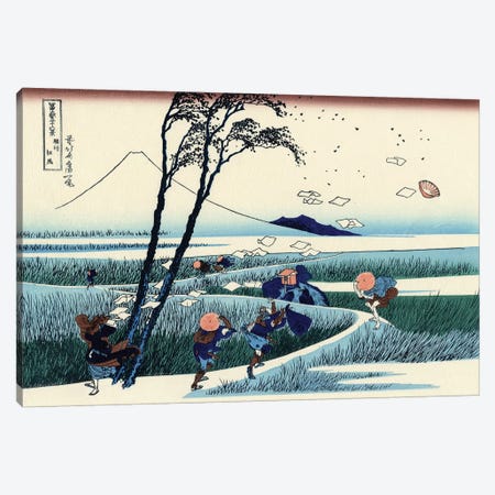 Ejiri In The Suruga Province, c.1830 Canvas Print #BMN7146} by Katsushika Hokusai Canvas Artwork