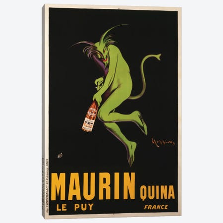 Maurin Quina Advertisement, c.1922 Canvas Print #BMN7163} by Leonetto Cappiello Canvas Print