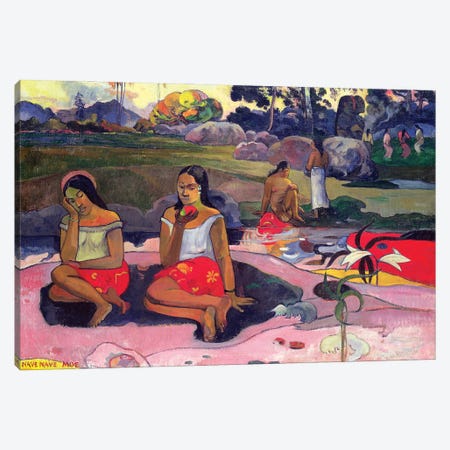 Nave Nave Moe (Sacred Spring), 1894 Canvas Print #BMN7168} by Paul Gauguin Canvas Art Print