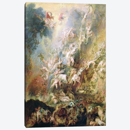 The Fall Of The Damned Canvas Print #BMN7178} by Peter Paul Rubens Canvas Art