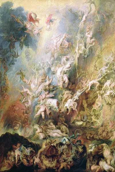 Baroque: The Fall Of The Damned by Peter Paul Rubens