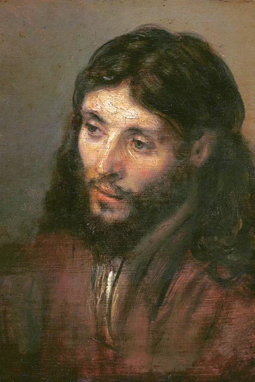 Head Of Christ, c.1648 (Gemaldegalerie)