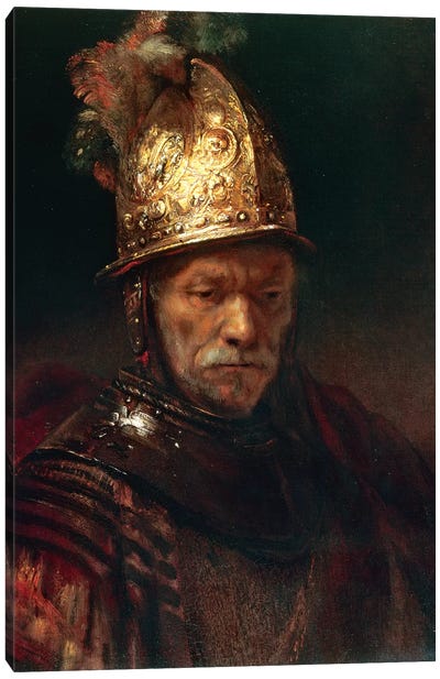 The Man With The Golden Helmet, 1650-55 Canvas Art Print - 2024 Art Trends