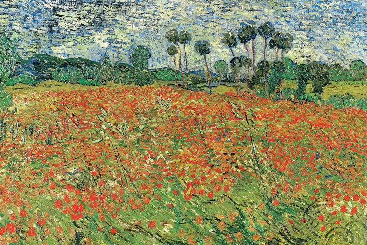 Field Of Poppies, Auvers-sur-Oise, 1890