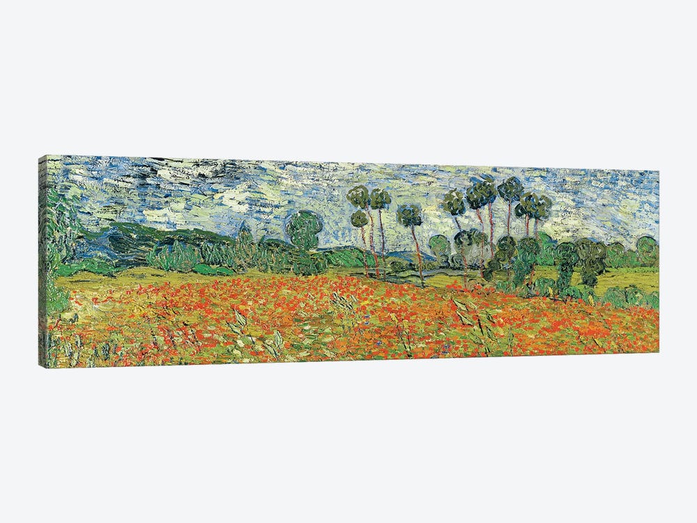 Field Of Poppies, Auvers-sur-Oise, 1890 by Vincent van Gogh 1-piece Art Print