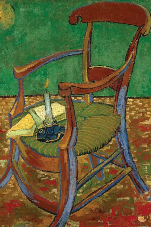 Gauguin's Chair, 1888 by Vincent van Gogh wall art