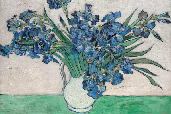 Irises, 1890 (Displayed at MoMA NY)