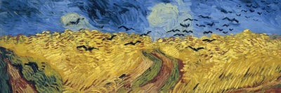 Wheatfield With Crows, 1890 by Vincent van Gogh multi panel art