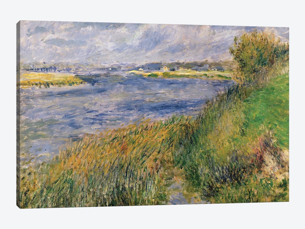 The Banks of the Seine, Champrosay, 1876  1-piece Canvas Art Print