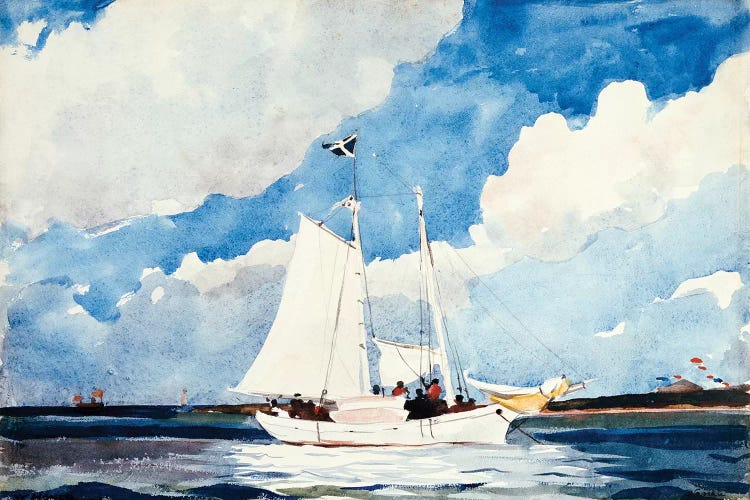 Fishing Schooner, Nassau, c.1898-99