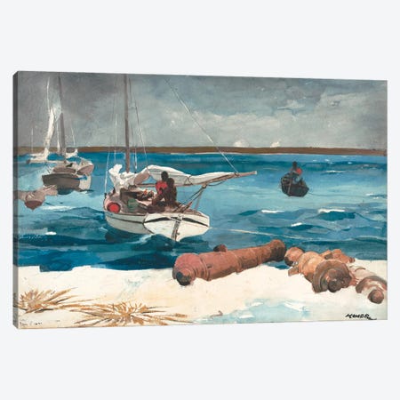 Nassau, 1899 Canvas Print #BMN7248} by Winslow Homer Canvas Artwork