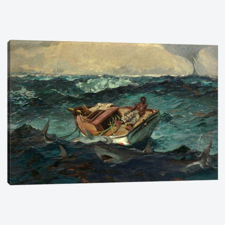 The Gulf Stream, 1899 Canvas Print #BMN7252} by Winslow Homer Canvas Print