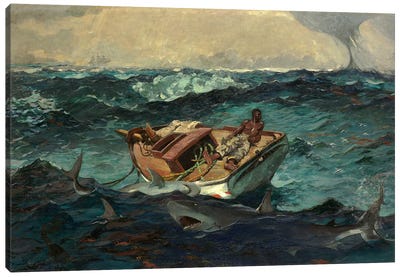 The Gulf Stream, 1899 Canvas Art Print - Seascape Art
