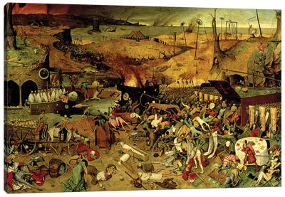 The Triumph Of Death, c.1562 Canvas Art Print - Group Art