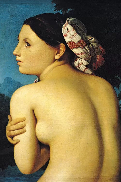 Female Nude, Bather (Baigneuse), 1807