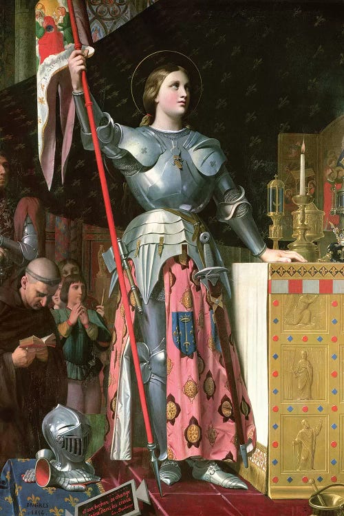 Joan Of Arc At The Coronation Of King Charles VII (17th July, 1429), 1854