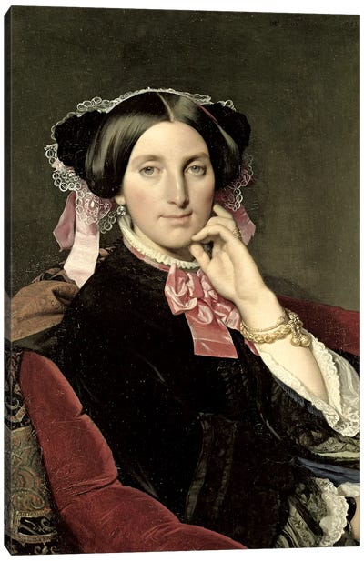 Madame Gonse, 1852 Canvas Art Print