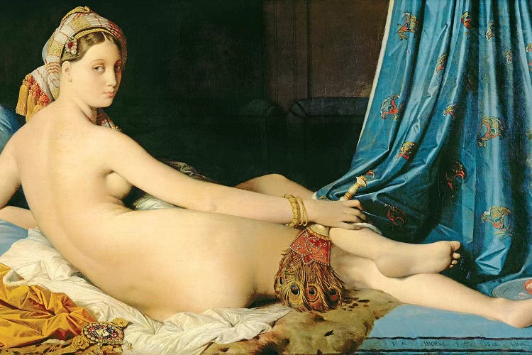 The Grande Odalisque, 1814