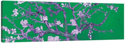 Almond Blossom On Green Canvas Art Print - Post-Impressionism Art