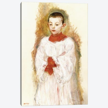 Choirboy (Enfant de Choeur), 1894 Canvas Print #BMN7314} by Berthe Morisot Canvas Art Print