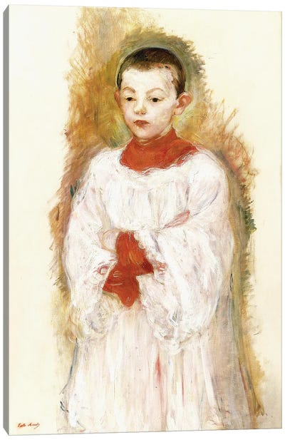 Choirboy (Enfant de Choeur), 1894 Canvas Art Print