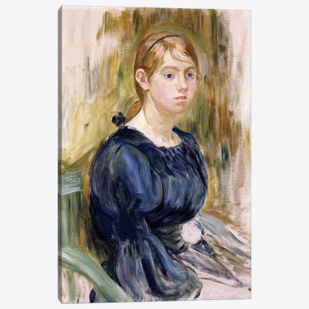 Jeannie Gobillard, 1895 Canvas Print #BMN7331} by Berthe Morisot Canvas Artwork