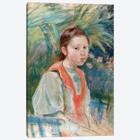 Martha Givaudan, 1892 Canvas Print #BMN7343} by Berthe Morisot Art Print